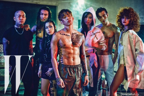 Jay Park для W Korea March 2016