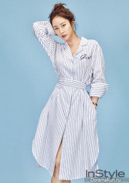 Jeon Hye Bin для InStyle July 2016