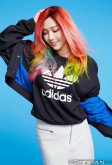 Jessica для Adidas 2016 CF