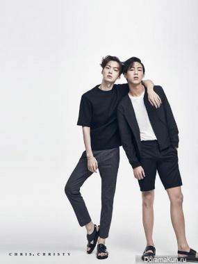Ahn Jae Hyun, Ji Soo для Chris Christy S/S 2016