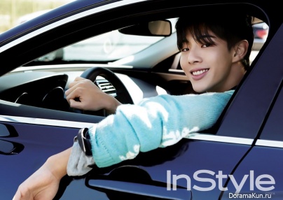 Ji Soo для InStyle April 2016