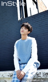 Ji Soo для InStyle April 2016