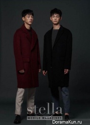 Ji Soo, Lee Won Geun для Stella Magazine 2015