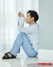 Jin Goo для Cosmopolitan May 2016