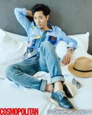 Jin Goo для Cosmopolitan May 2016