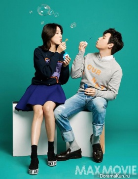 Joo Da Young, Lee David для Max Movie March 2016