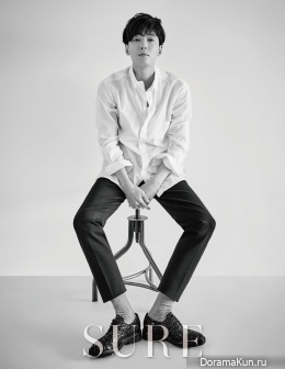 Jung Kyung Ho для SURE January 2016