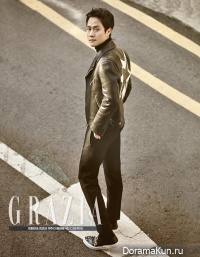 Jung Woo для Grazia January 2016