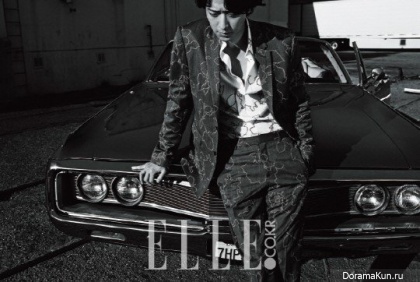 Kang Dong Won для Elle May 2016