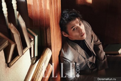 Kang Ha Neul, Park Jung Min для Elle February 2016 Extra