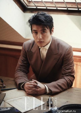 Kang Ha Neul, Park Jung Min для Elle February 2016 Extra