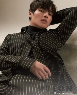 Kang Ha Neul, Park Jung Min для Nylon February 2016