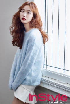 Kim Go Eun для InStyle February 2016