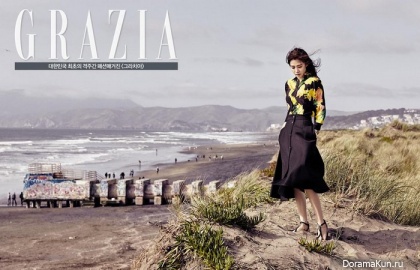 Kim Hyun Joo для Grazia April 2016