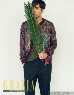 Kim Ji Suk для Grazia July 2016