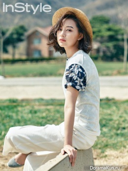 Kim Ji Won для InStyle May 2016