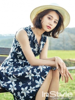 Kim Ji Won для InStyle May 2016