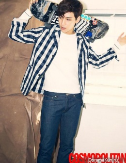 Choi Tae Joon, Kim Shi Hoo для Cosmopolitan April 2016