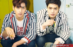 Choi Tae Joon, Kim Shi Hoo для Cosmopolitan April 2016