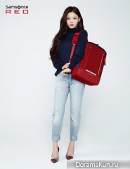 Kim Yoo Jung для Samsonite Red CF 2016 Extra