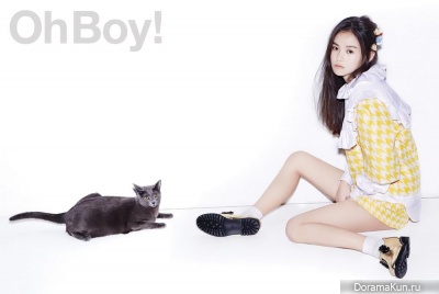 Kim Yoon Hye для Oh Boy! January 2016