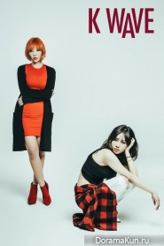 KittiB, Yezi (Fiestar) для K Wave January 2016