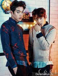 Ahn Hyo Seop, Kwak Si Yang, Song Won Suk, Kwon Do Kyun для CeCi February 2016