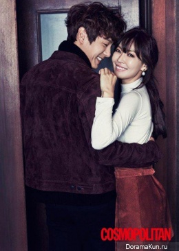 Kwak Si Yang, Kim So Yeon для Cosmopolitan January 2016 Extra