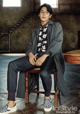 Moon Ga Young, Kwak Si Yang для InStyle May 2016