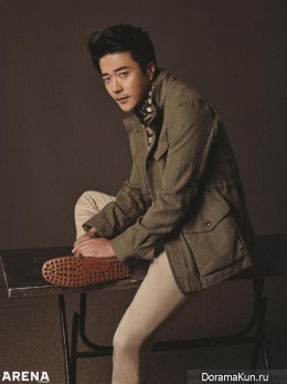 Kwon Sang Woo для Arena Homme Plus April 2016