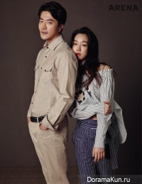 Kwon Sang Woo, Jung Yeon Joo для Arena Homme Plus May 2016