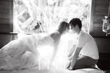 Lee Hee Joon, Lee Hye Jung для Elle March 2016