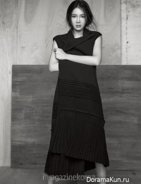 Lee Ji Ah для Harper’s Bazaar March 2016