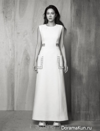 Lee Ji Ah для Harper’s Bazaar March 2016