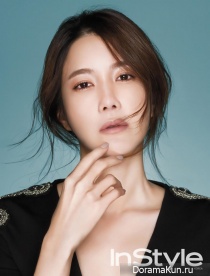 Lee Ji Ah для InStyle January 2016
