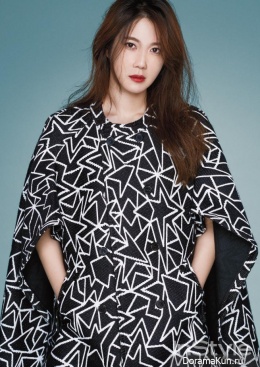Lee Ji Ah для InStyle January 2016