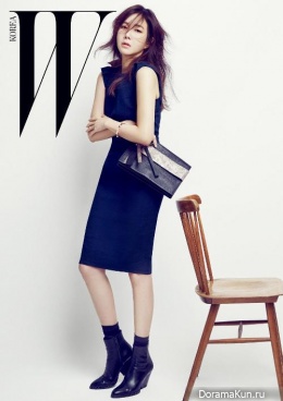 Lee Ji Ah для W Korea April 2016