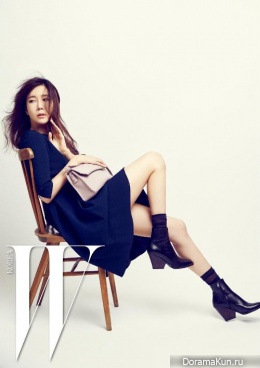 Lee Ji Ah для W Korea April 2016