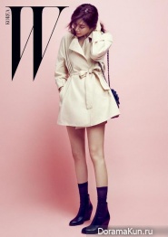 Lee Ji Ah для W Korea April 2016