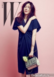 Lee Ji Ah для W Korea April 2016