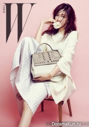 Lee Ji Ah для W Korea April 2016