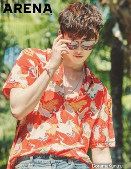 Lee Jong Suk для Arena Homme Plus July 2016
