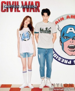Lee Sung Kyung, Nam Joo Hyuk для Nylon April 2016