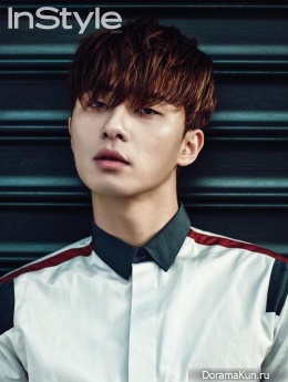 Park Seo Joon для InStyle January 2016