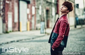 Park Seo Joon для InStyle January 2016