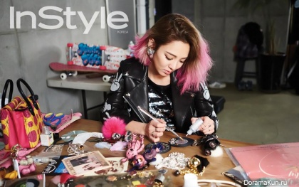 Hyoyeon (SNSD) для InStyle March 2016