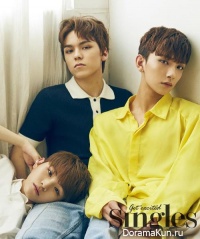 Seventeen для Singles June 2016