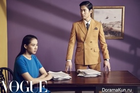 Jo Yoon Hee, Yoo Jun Sang, Shin Ha Kyun для Vogue March 2016