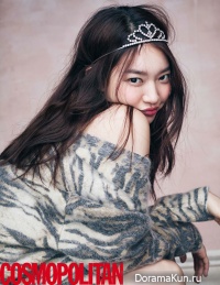 Shin Min Ah для Cosmopolitan March 2016