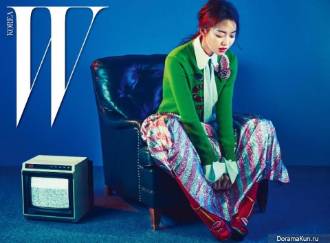 Yoon Jung Bin, Shin Min Ah для W Korea July 2016